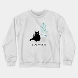 Cats and Legs Crewneck Sweatshirt